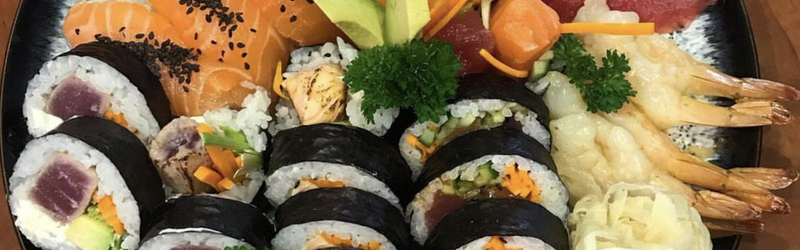 
                                                Menu sushi